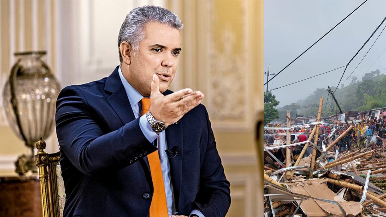 El presidente Iván duque se pronunció por la emergencia que se registró en Pereira.