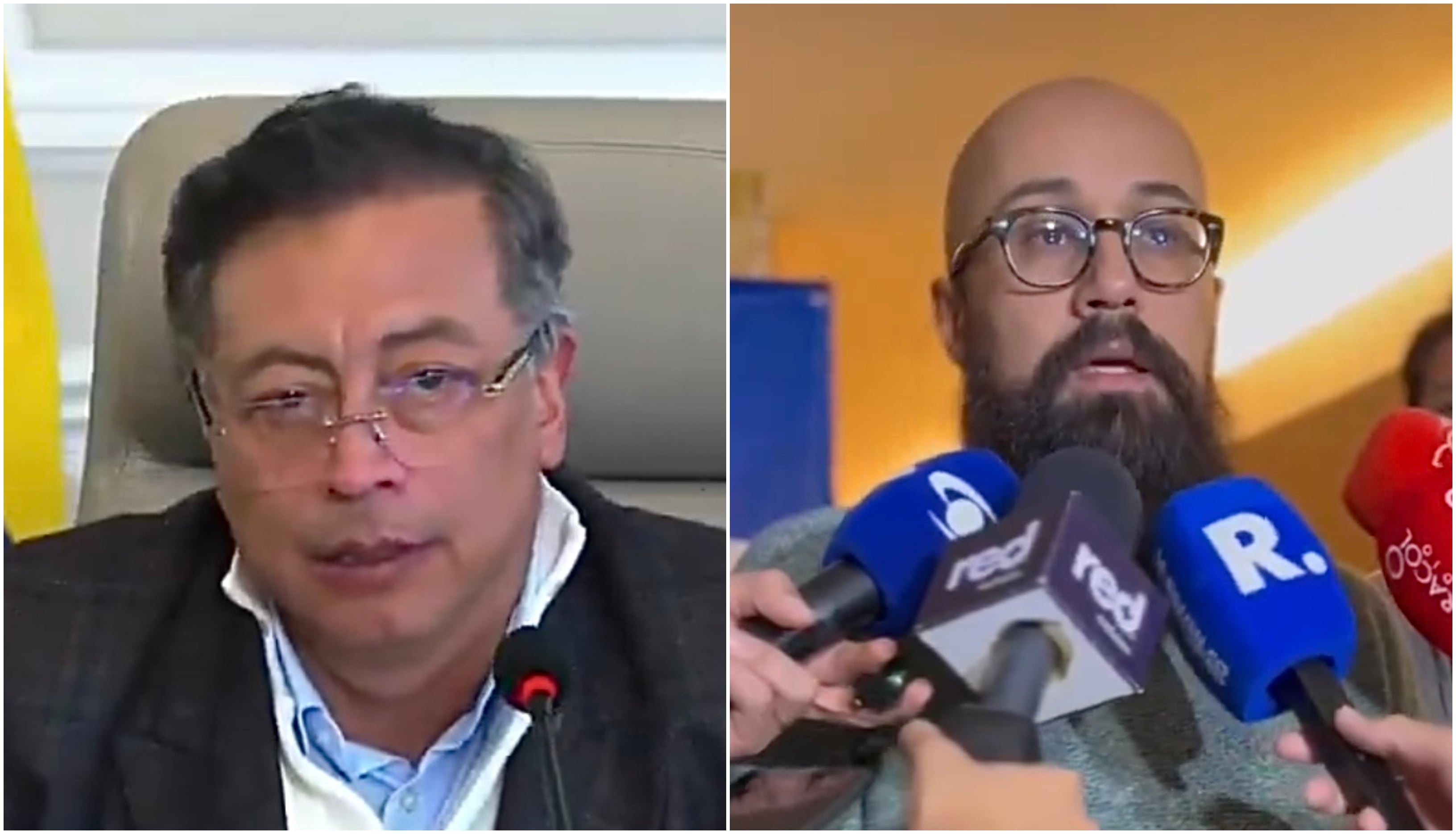 Gustavo Petro y Carlos Carrillo