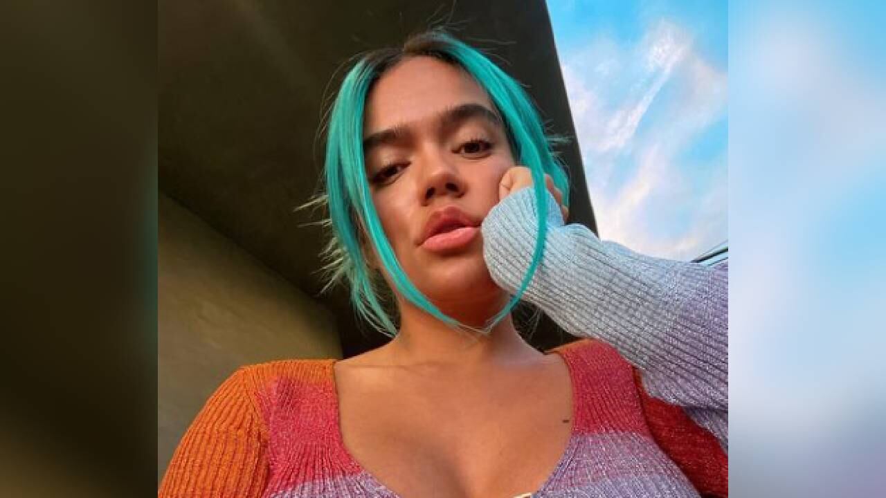 La cantante publicó un avance de su nuevo tema musical en su cuenta de Instagram. Foto: Instagram @karolg.