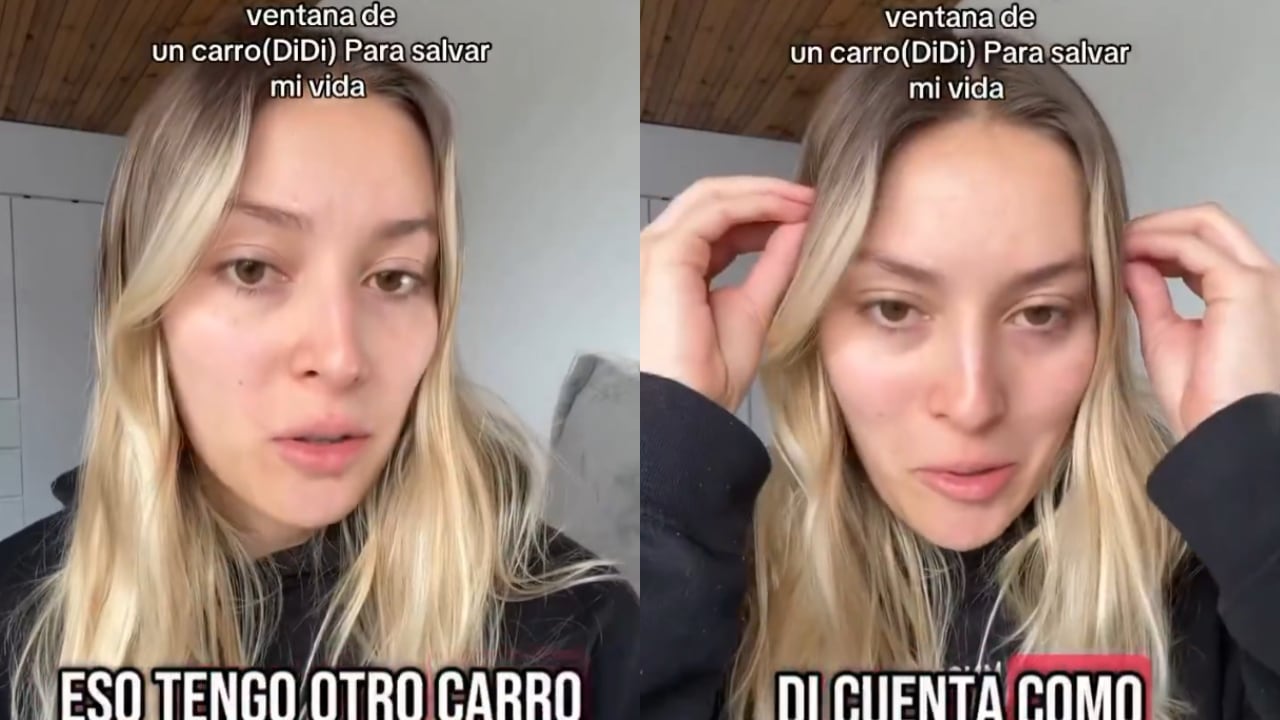 La mujer explicó que se encontraba con unas amigas cuando pidió el servicio.