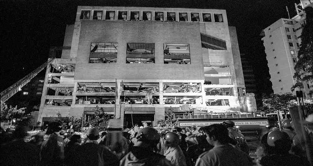 Atentado al Club El Nogal, 7 de febrero de 2003. FOTO: Juan Carlos Sierra - SEMANA