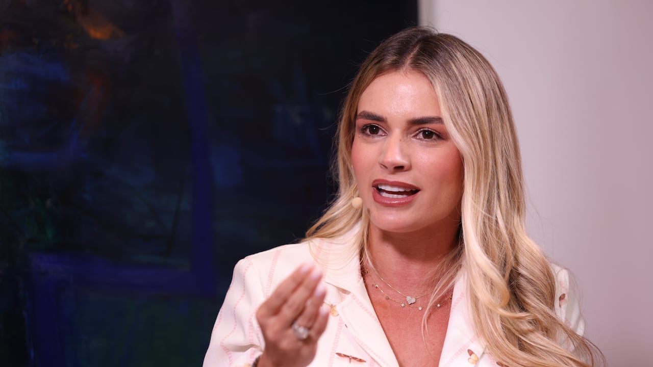 Ana Lucía Pineda es la esposa del candidato presidencial Abelardo de la Espriella.