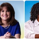 Annette Taddeo y Francia Márquez.