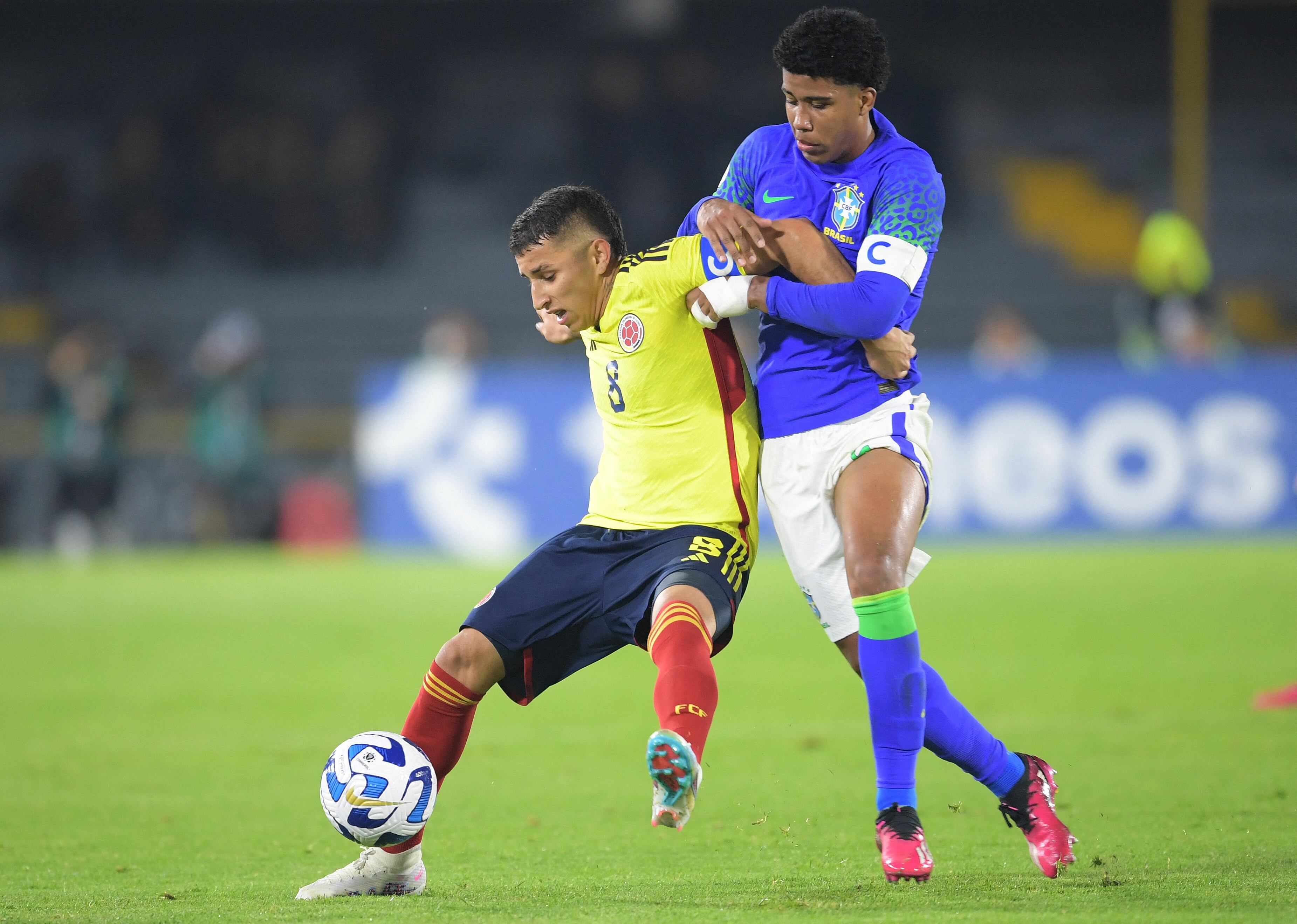 Colombia vs Brasil - Sudamericano Sub 20.