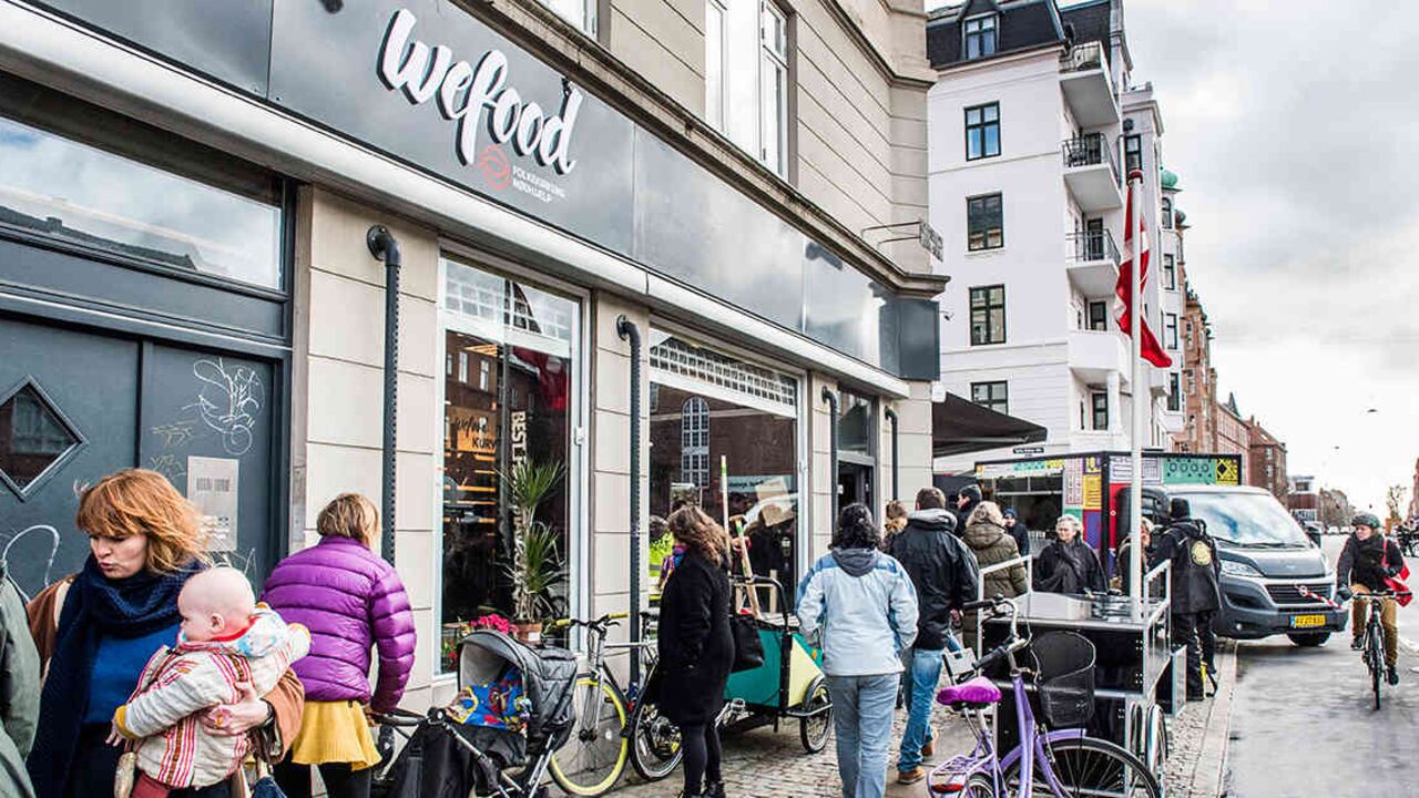 Wefood en Copenhague. Foto: AFP