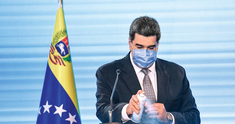Nicolás Maduro salió en crítica a las estrategias contra la pandemia. Foto: Getty Images