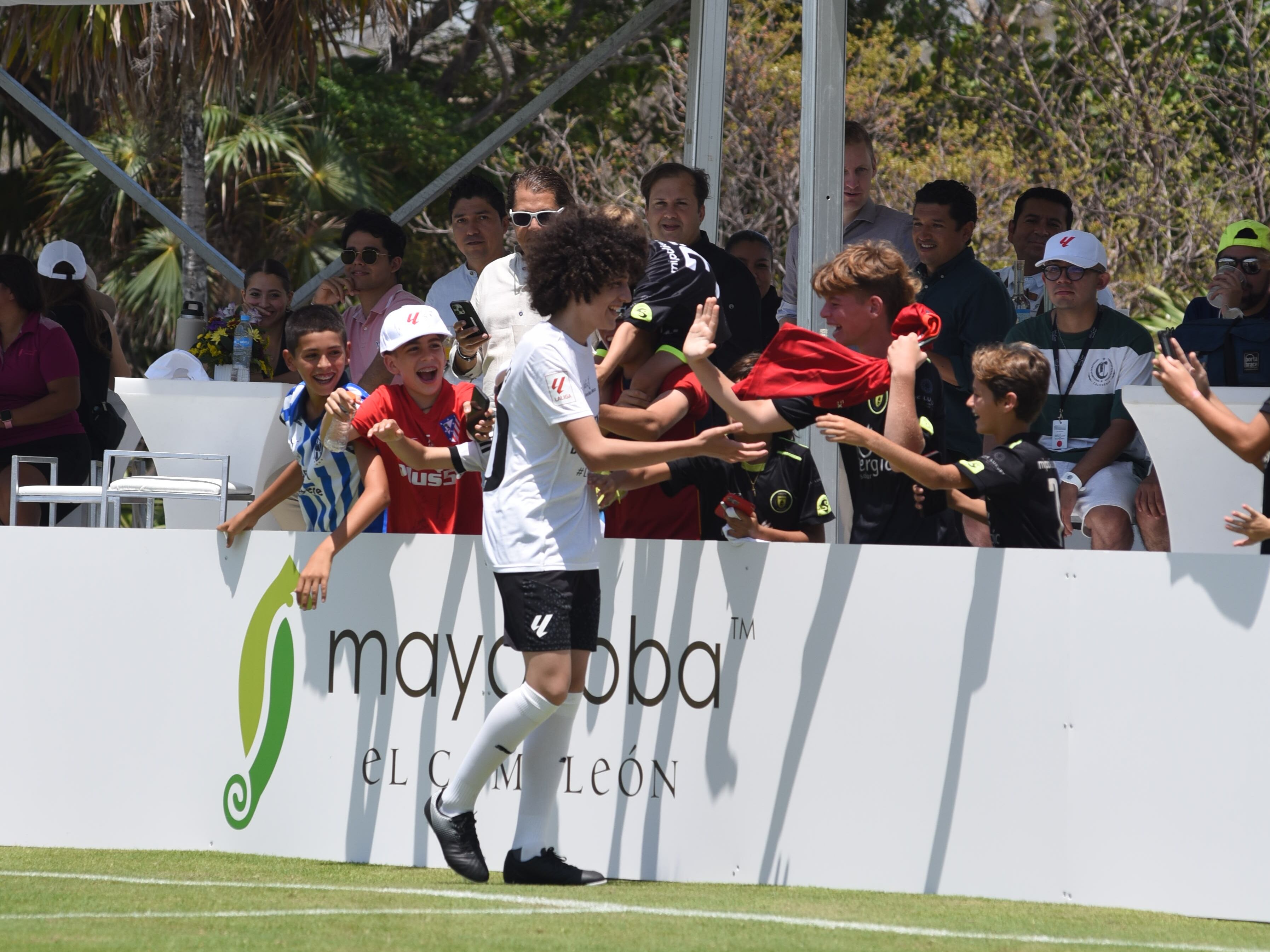 'El Borrego' se sorprendió con el recibimiento de sus seguidores mexicanos.