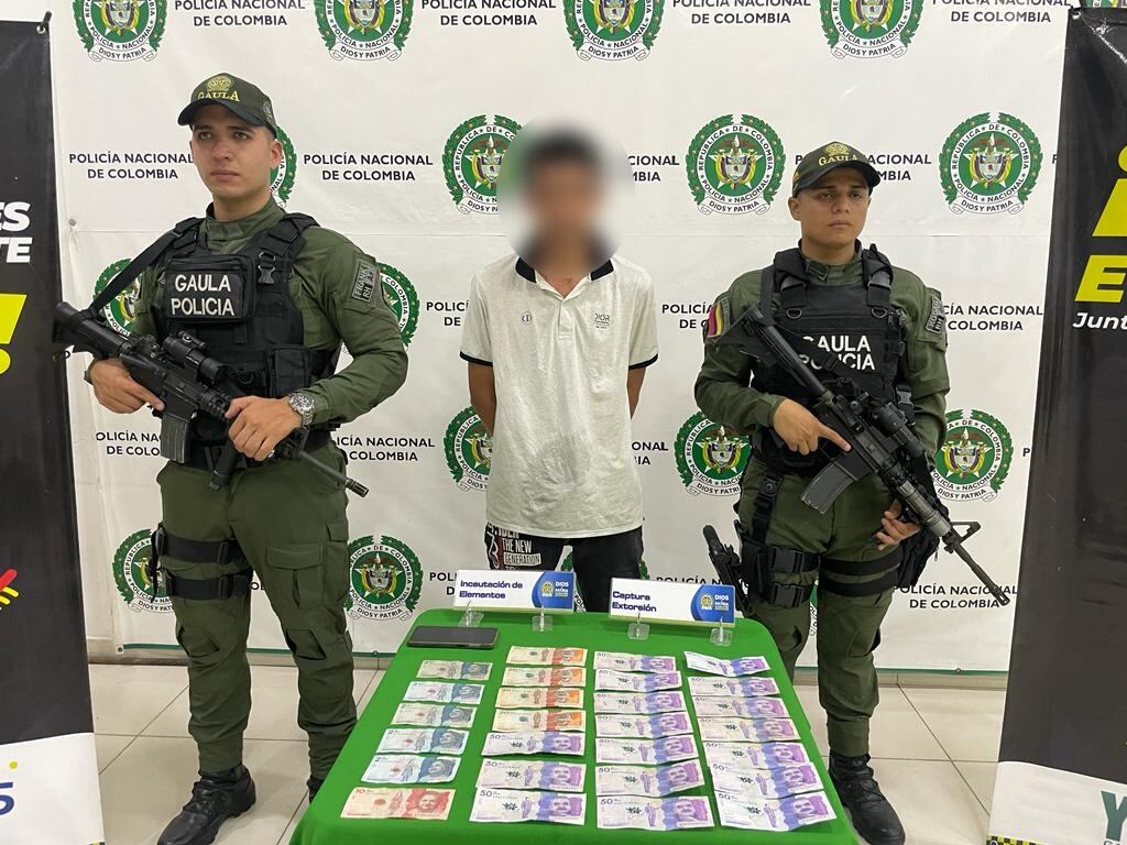 El hombre ya había recibido cinco millones de pesos.