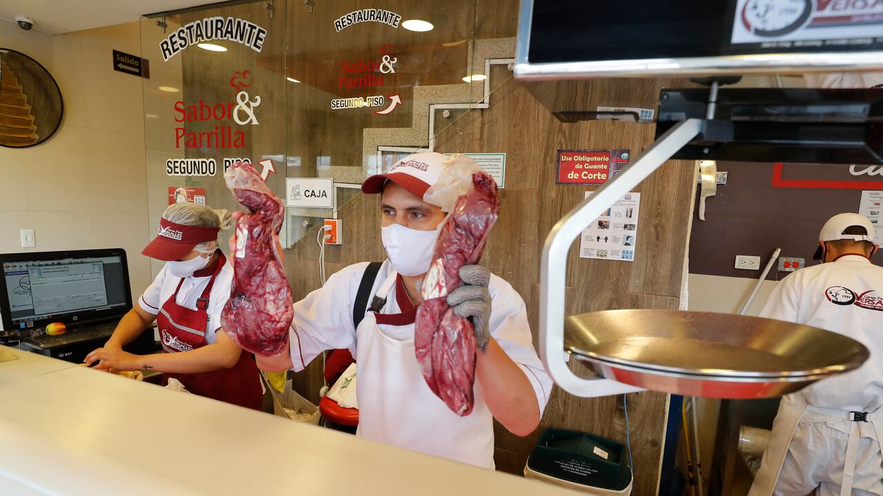 Venta de carne de res de buena calidad en Corabastos