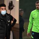 Ingleses e italianos se miden en San Siro por la ida de los octavos de final.