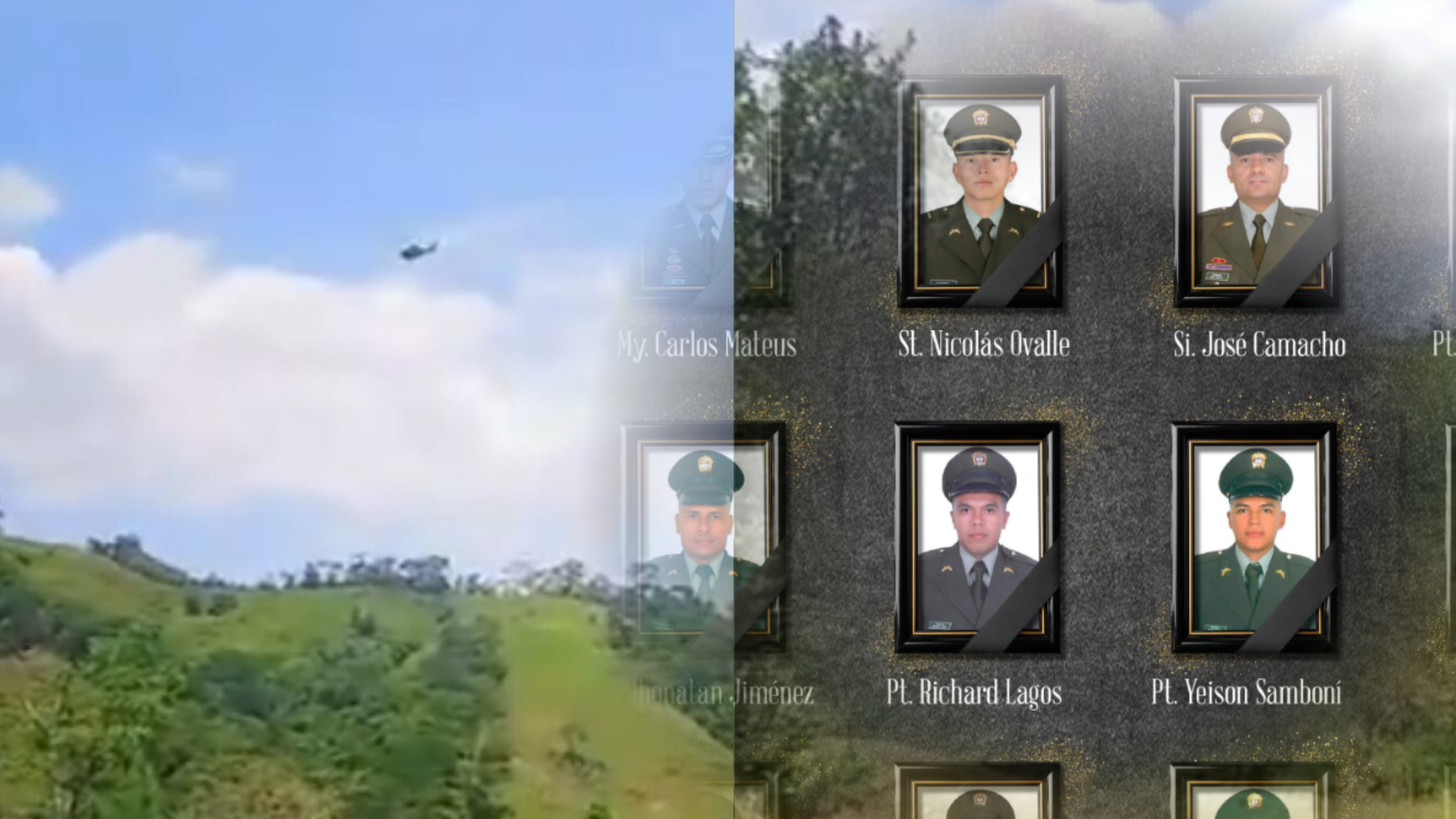 doce uniformados muertos y varios heridos en zona rural del nordeste antioqueño.