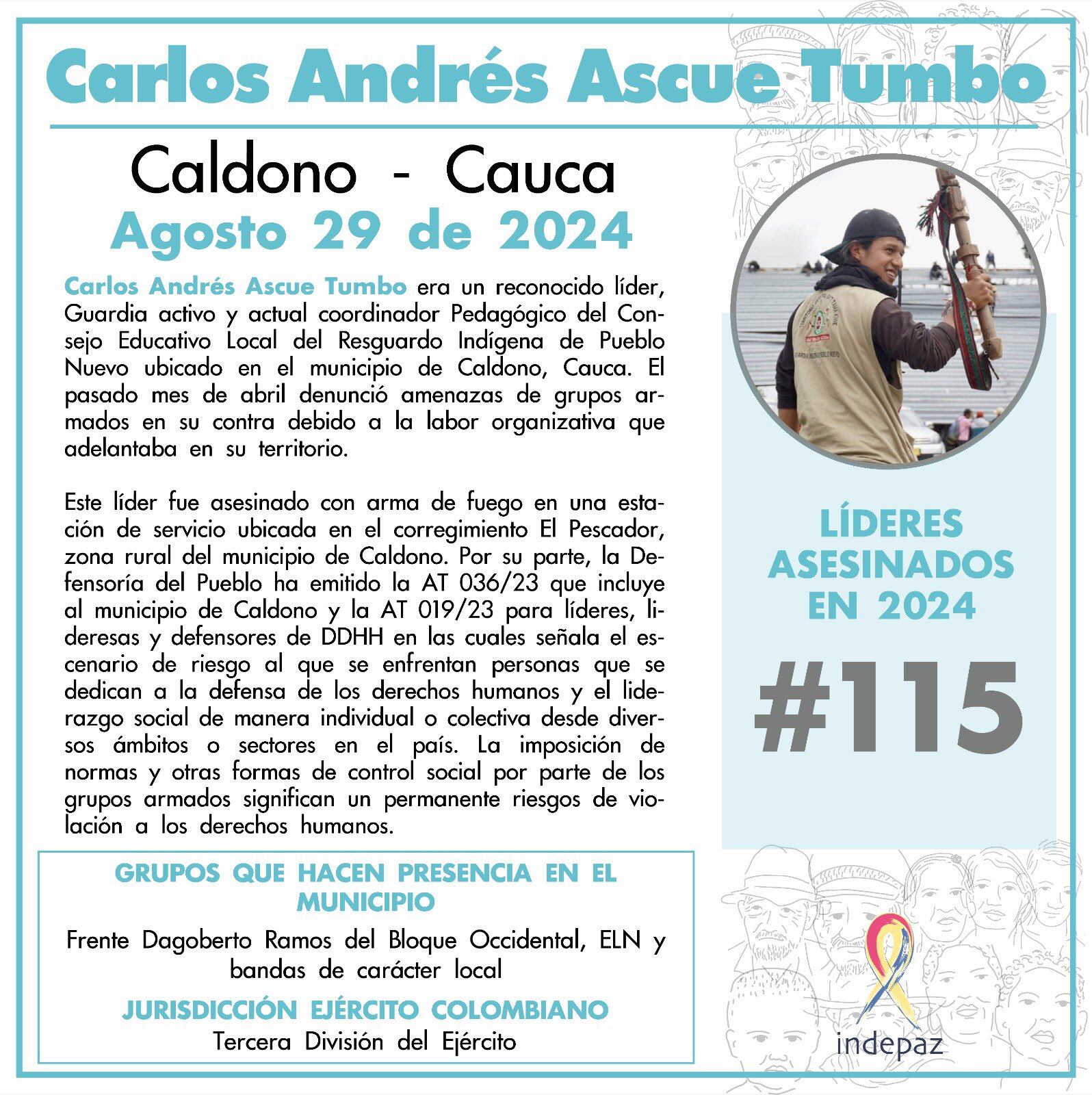 Carlos Andrés Ascue Tumbo