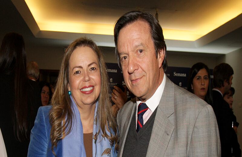 Priscila Cabrales y Paulo Laserna.