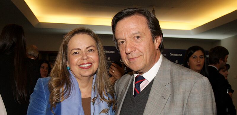 Priscila Cabrales y Paulo Laserna.
