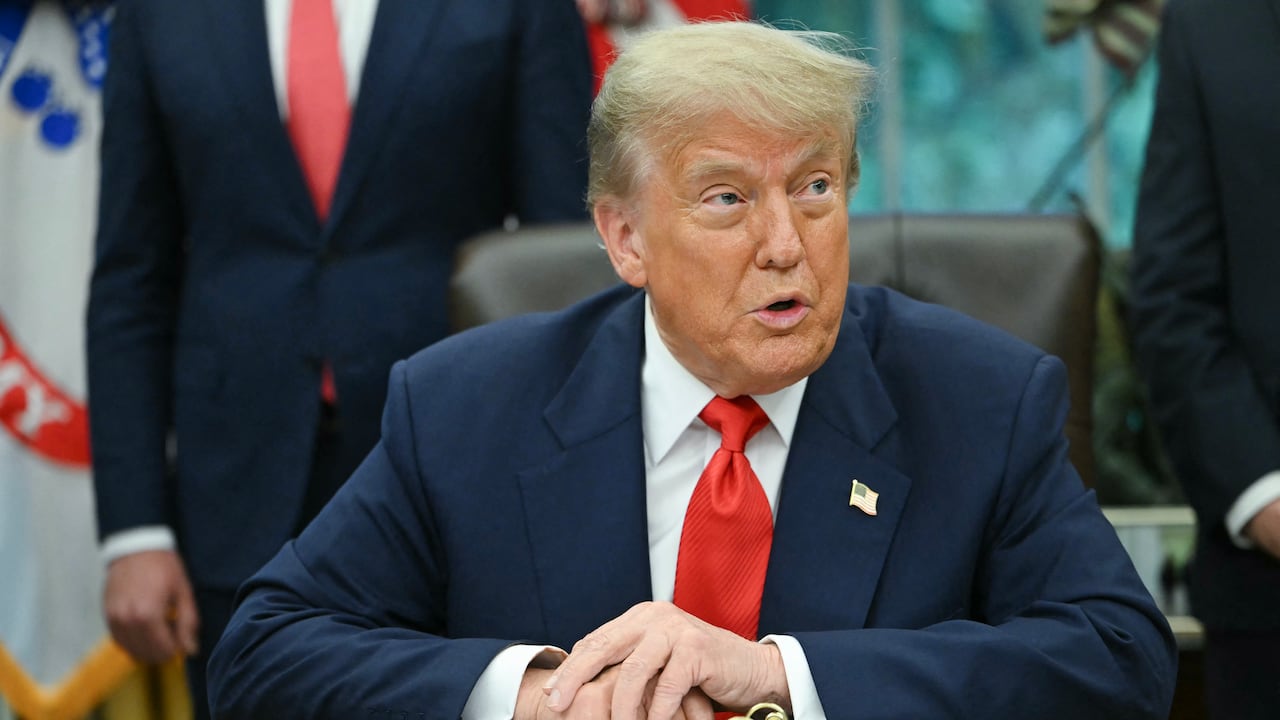 El presidente de Estados Unidos, Donald Trump, habla sobre el bloqueo a Cuba.