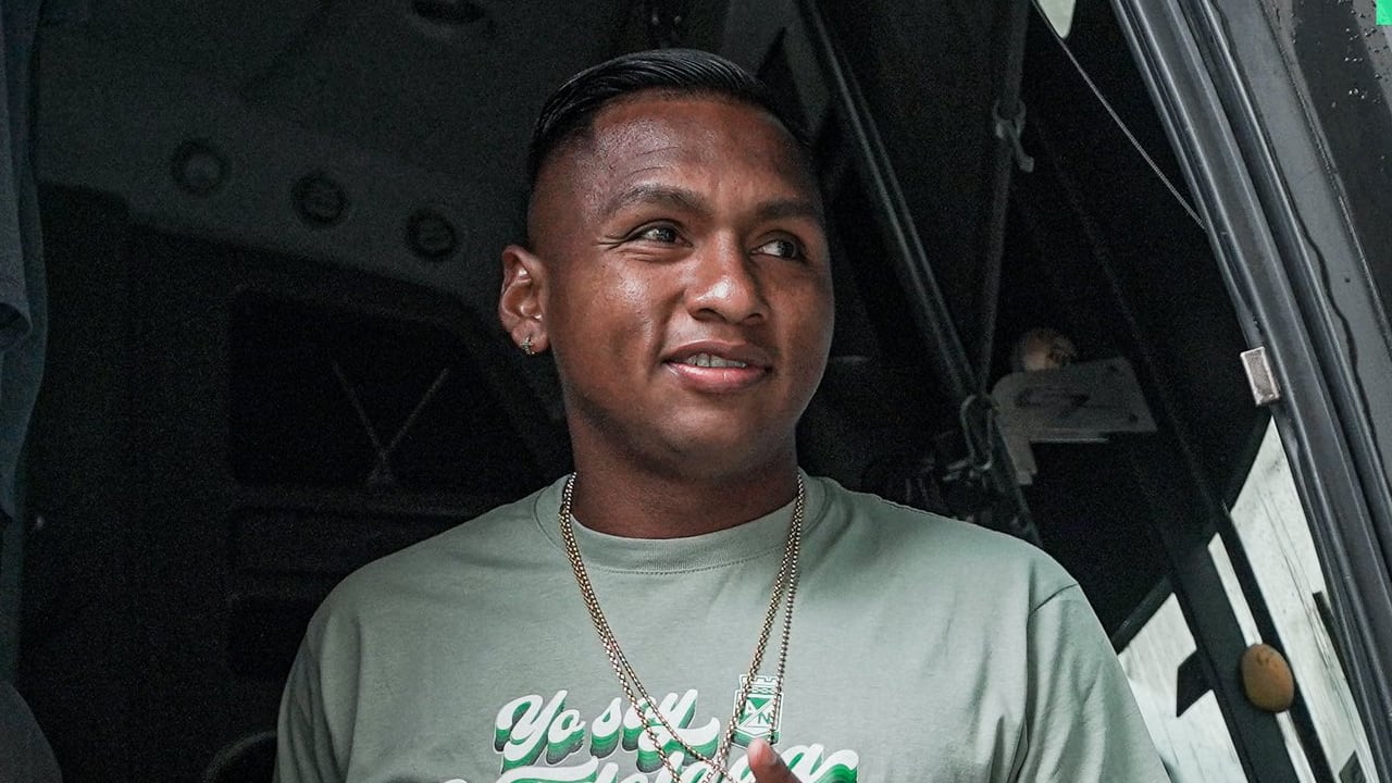 Alfredo Morelos, jugador de Atlético Nacional