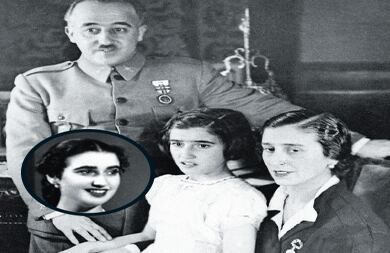  Si algo hizo feliz al generalísimo Franco fue el nacimiento de su única hija  Cármen, hija de Carmen y luego madre de otra Carmen. A pesar de los ataques, siempre defendió a su padre.