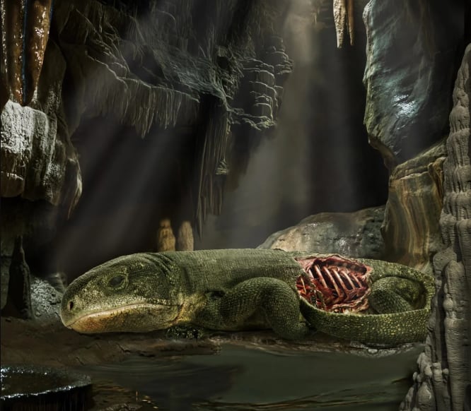 Científicos hallan en Captorhinus aguti una pieza clave de la evolución humana.