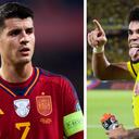 Álvaro Morata y Luis Díaz, referentes en ataque para el amistoso