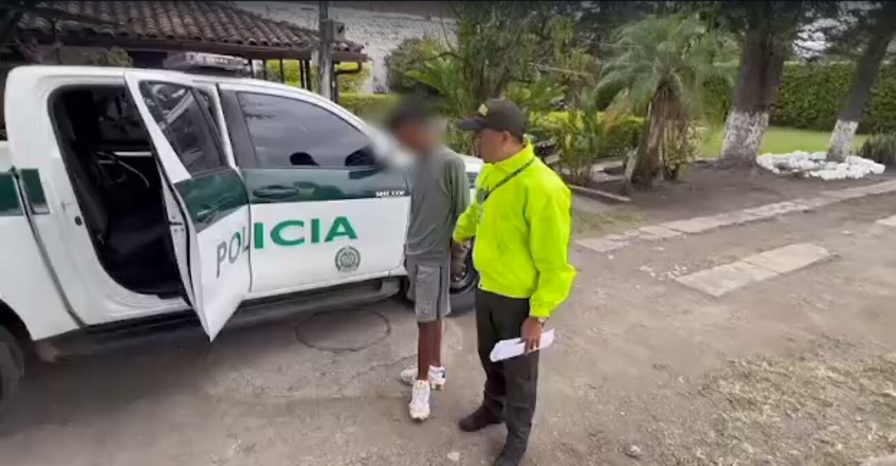 Cayó peligroso homicida de 14 años de edad en Cali.