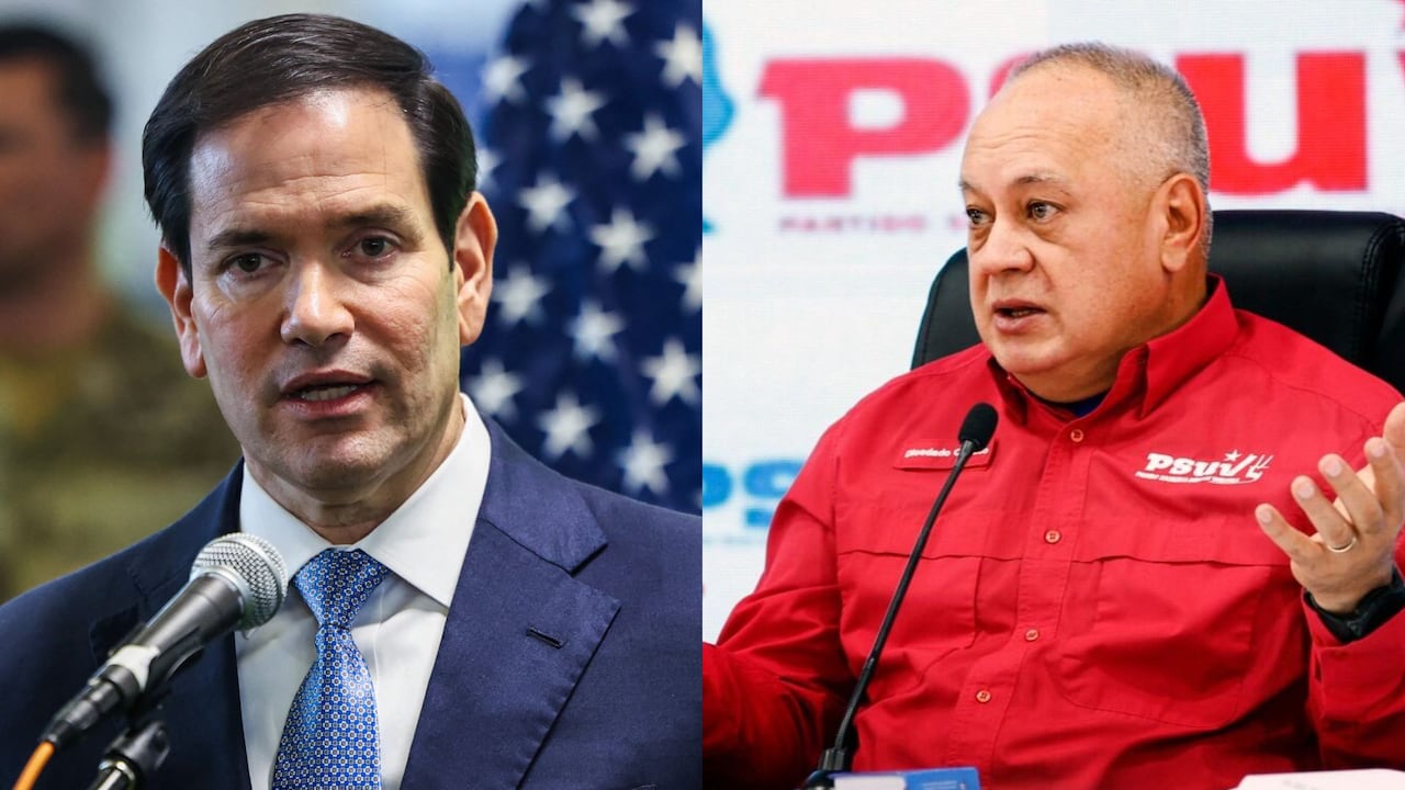 Marco Rubio confirma que EE. UU. mantiene a Diosdado Cabello como objetivo clave