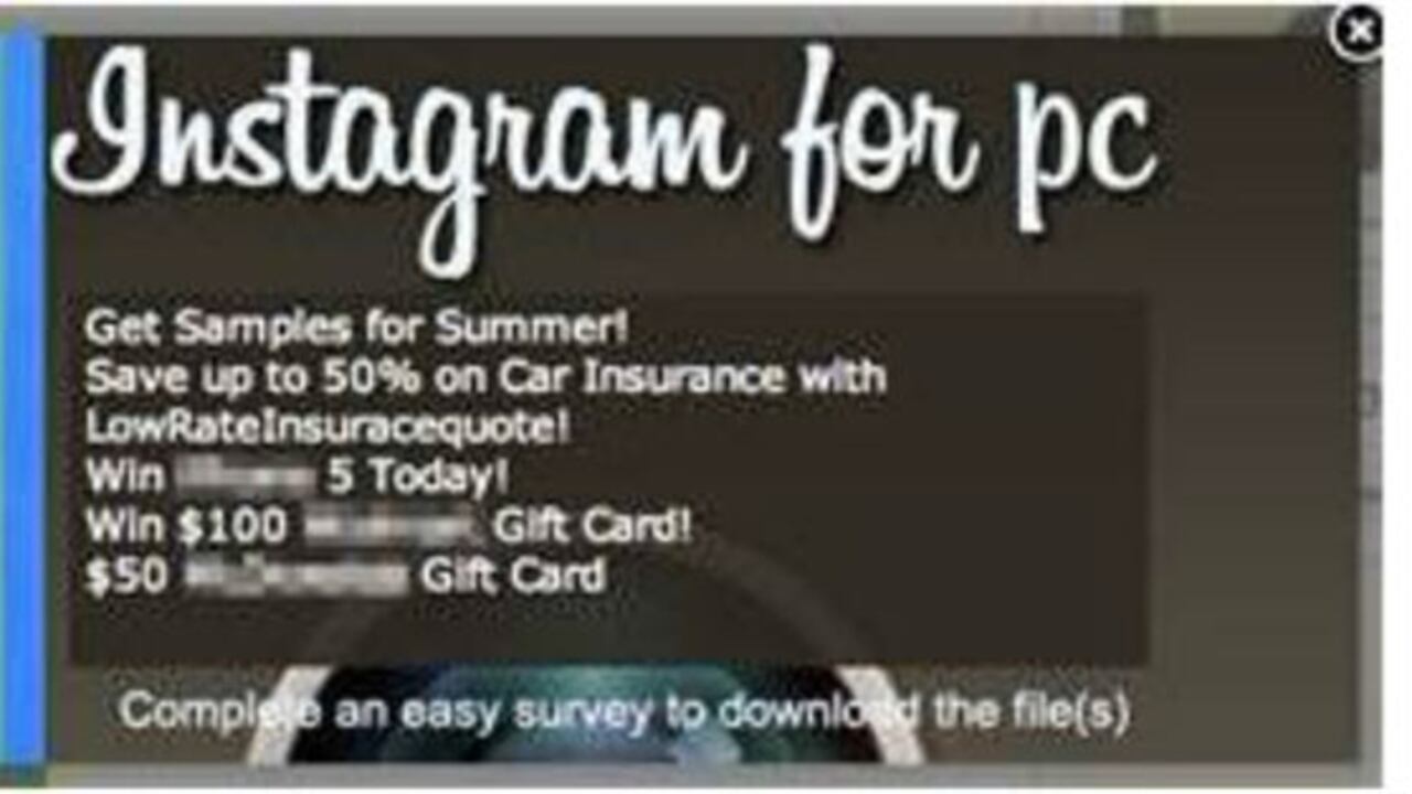 Crean aplicación falsa de “Instagram para PC” para obtener datos de usuarios.