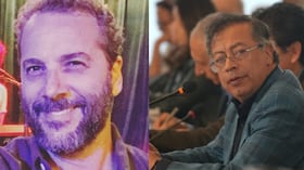José Gaviria y Gustavo Petro