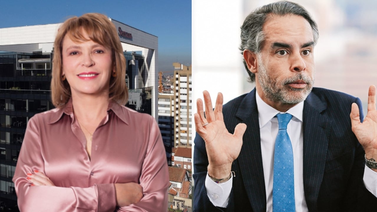 María Isabel Rueda y Armando Benedetti.