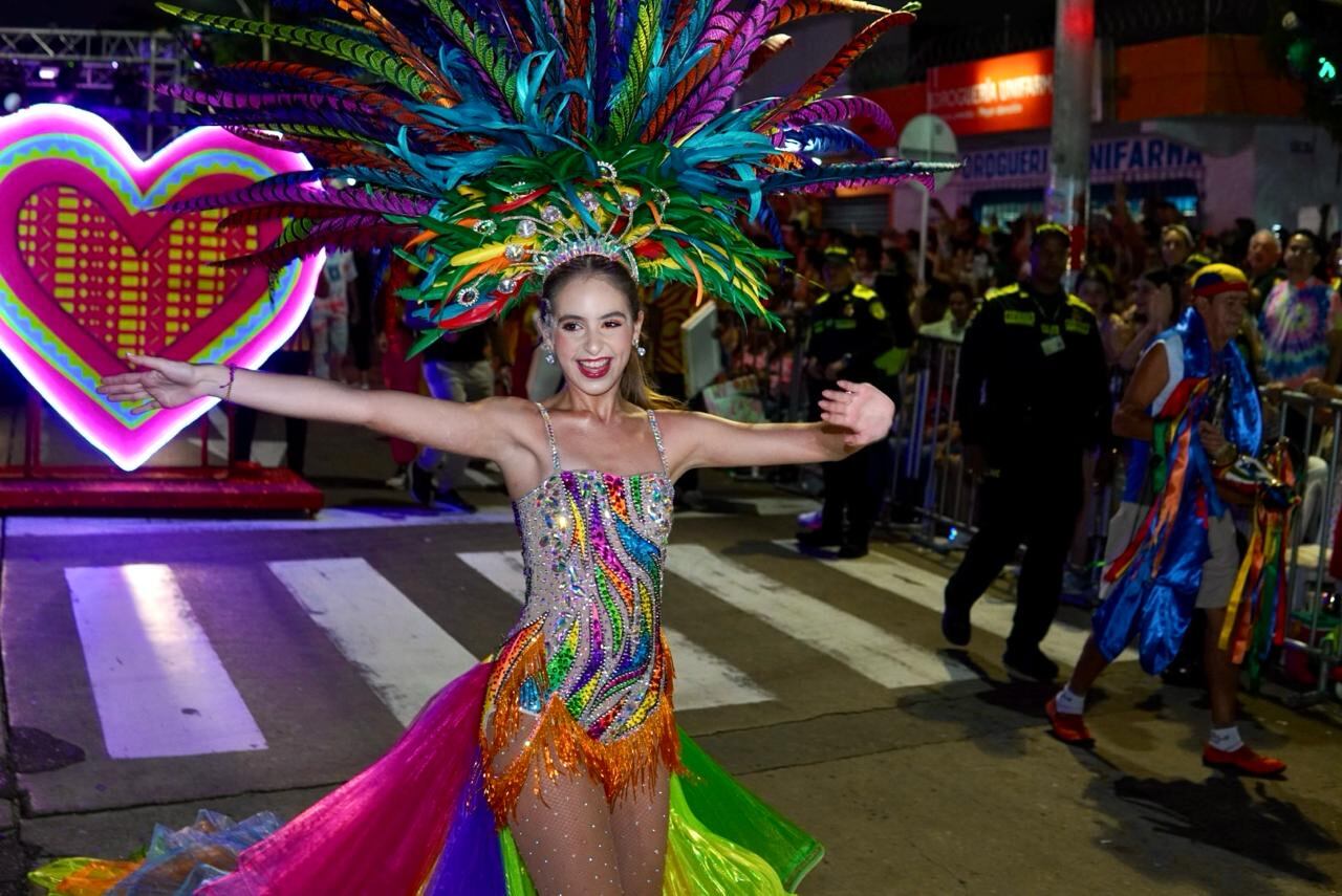 Samia Maloof Habib, reina del Carnaval infantil