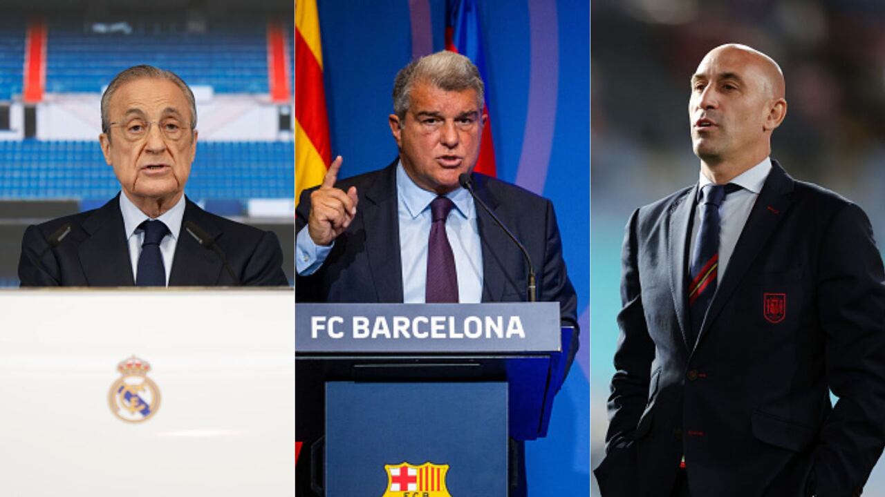 Real Madrid y Barcelona mostraron su rechazo por las acciones de Luis Rubiales.