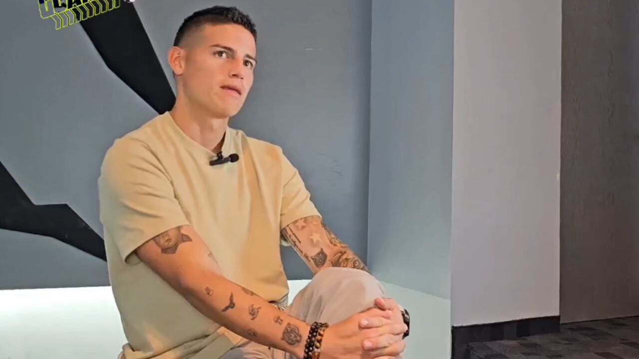 James Rodríguez se desahogó en una entrevista reciente en México