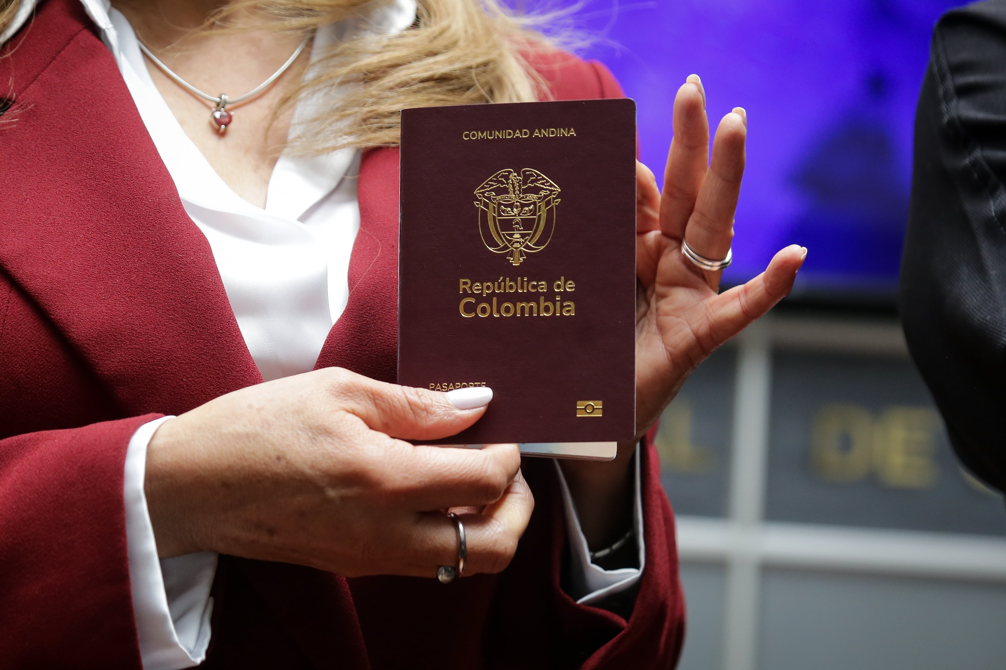 Nuevo pasaporte colombiano