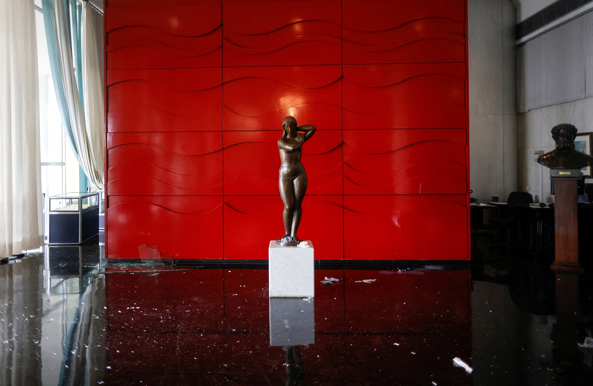 En imágenes : Destrucción tras ataque a instituciones estatales de Brasil