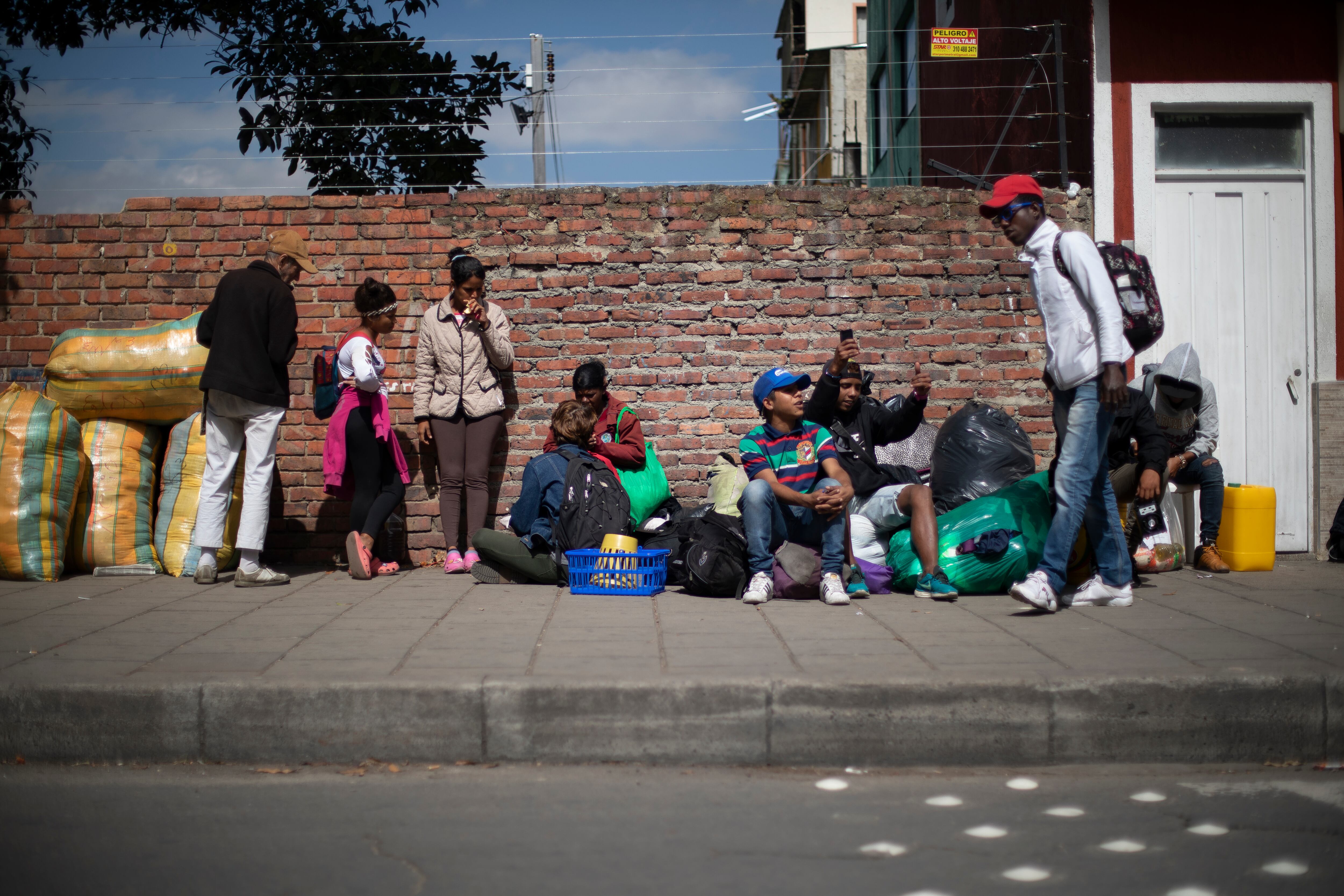 Venezolanos migración