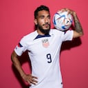 DOHA, QATAR - NOVEMBER 15: Jesus Ferreira of United States poses during the official FIFA World Cup Qatar 2022 portrait session at on November 15, 2022 in Doha, Qatar. (Photo by Patrick Smith - FIFA/FIFA via Getty Images)
