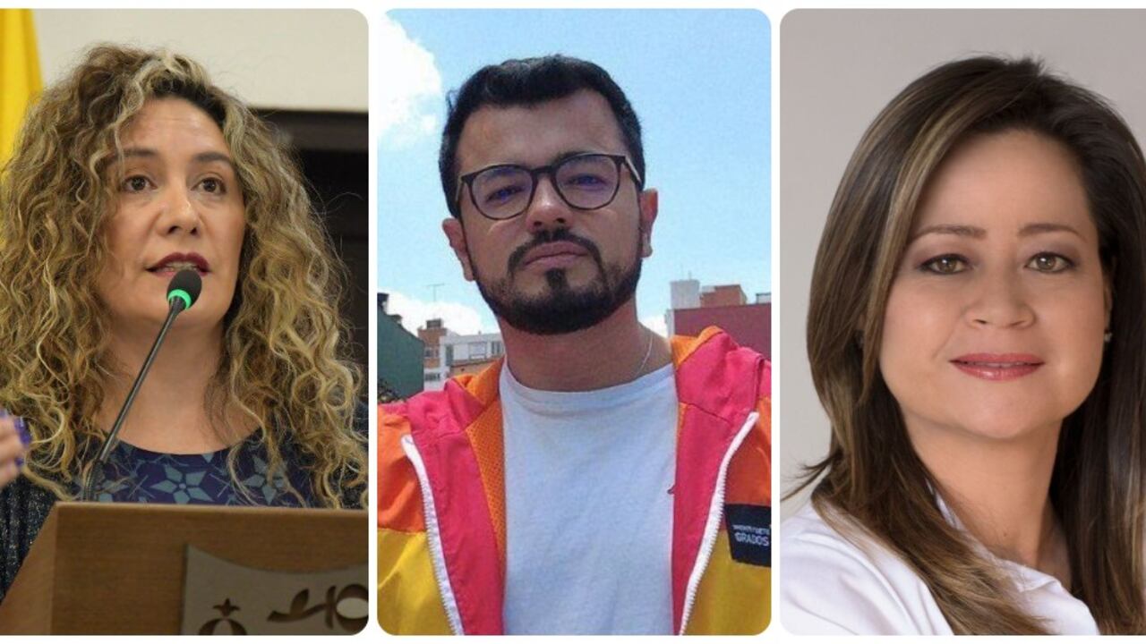 Lucía Bastidas, Luis Carlos Leal y María Fernanda Rojas.