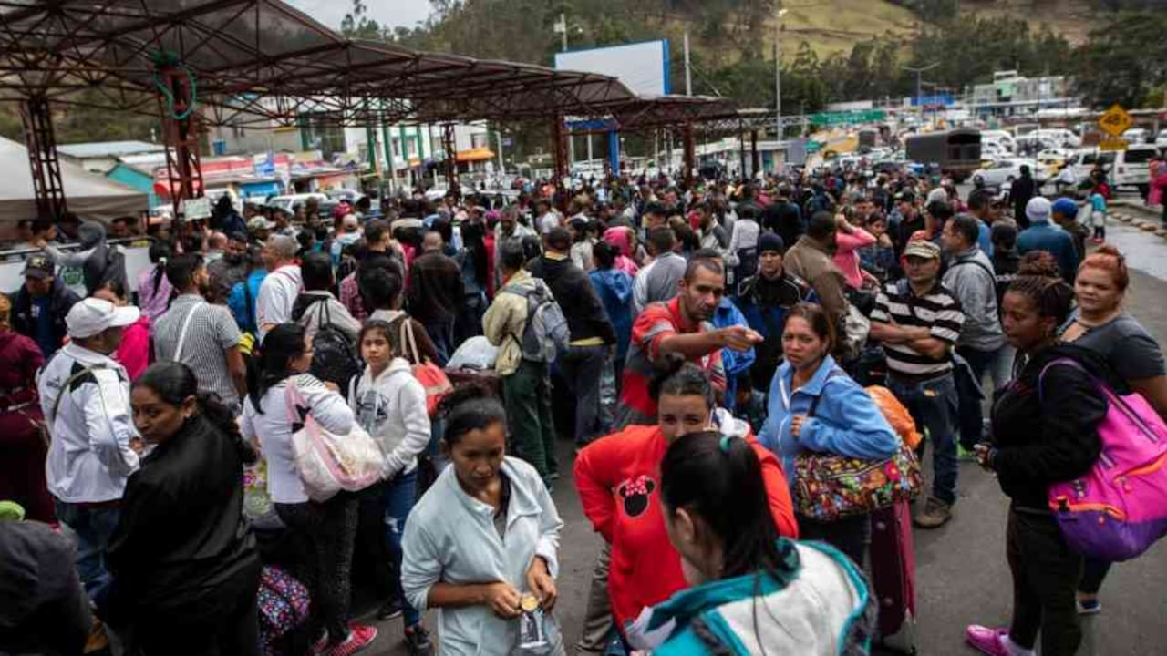 Migrantes venezolanos