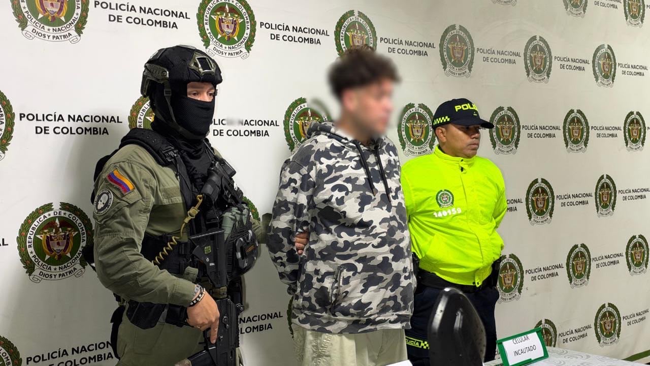 Captura de alias Mateo en Medellín.