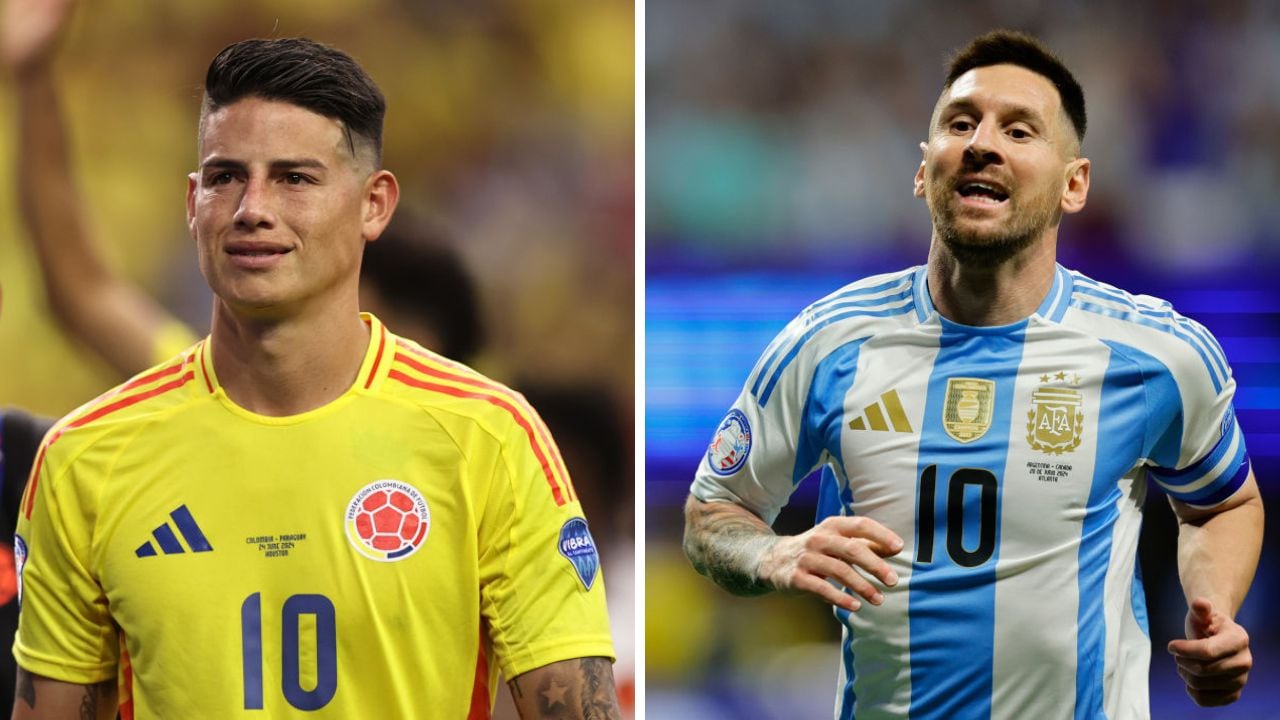 ¿James por encima de Messi?