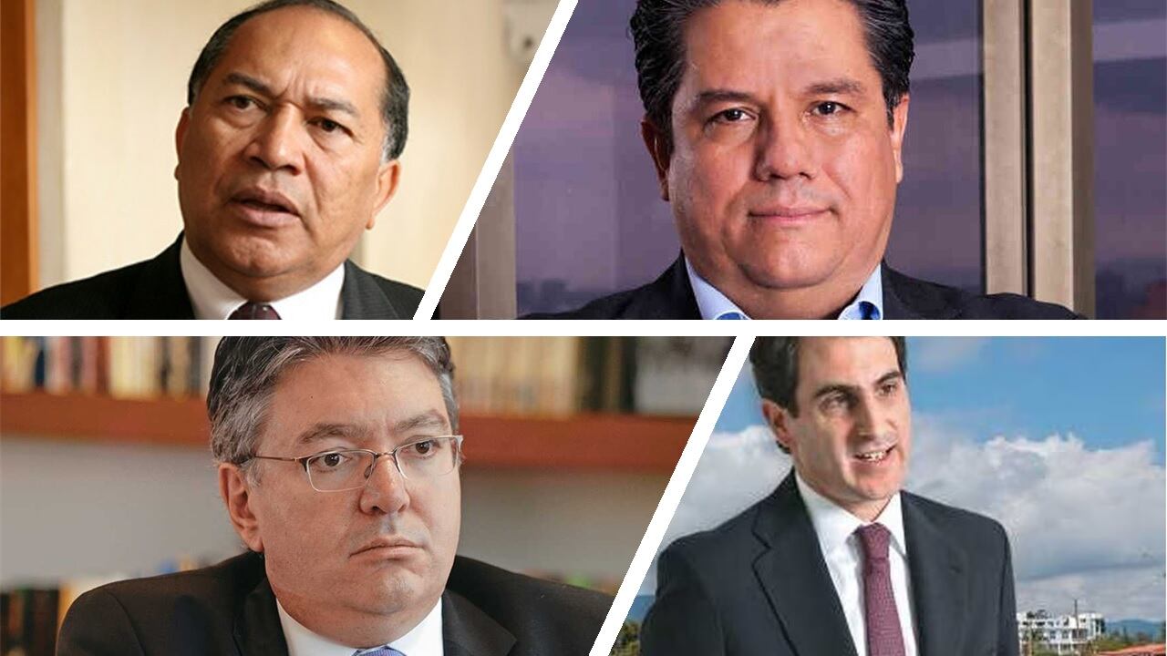 Amylkar Acosta, German Arce, Mauricio Cárdenas y Tomas González, hacen parte de un grupo de 15 exministros de Minas y Energía que decidieron pronunciarse conjuntamente frente a las facultades regulatorias que asumiría el Presidente Gustavo Petro.