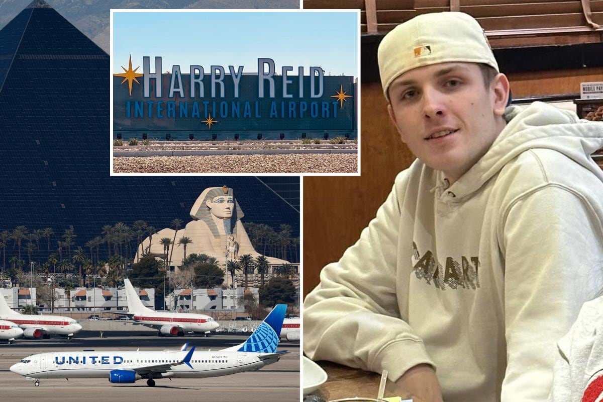 Pasajero de United que obligó a un vuelo a Las Vegas a dar media vuelta por una 'amenaza de secuestro'