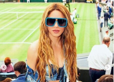 Shakira en Wimbledon