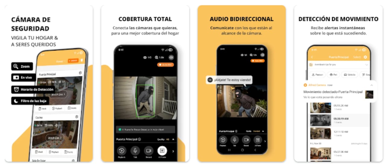 Una aplicación gratuita demuestra que no se necesita un sistema costoso para vigilar espacios, basta con un teléfono olvidado.