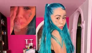 La creadora de contenido rompió en llanto por la ruptura con su novio.