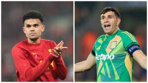 Dibu Martínez empujó por la espalda a Luis Díaz: polémico video desveló lo ocurrido