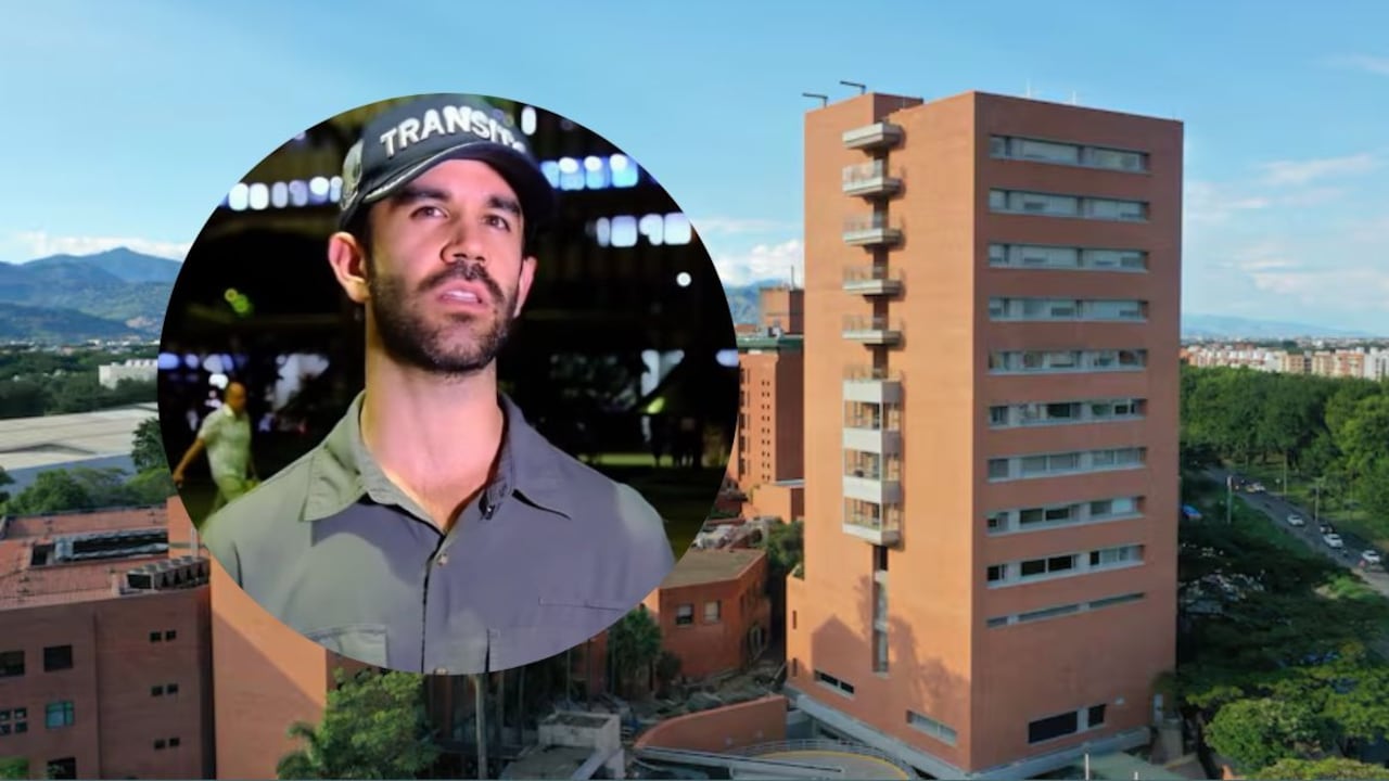 Gustavo Orozco, secretario de Movilidad y la clínica Fundación Valle del Lili.