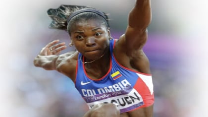 Catherine Ibargüen, medalla de plata en triple salto, es un buen ejemplo de una atleta con el suficiente roce internacional. Llegó a Londres con bronce en los mundiales de 2011 y un tercer lugar en Roma.