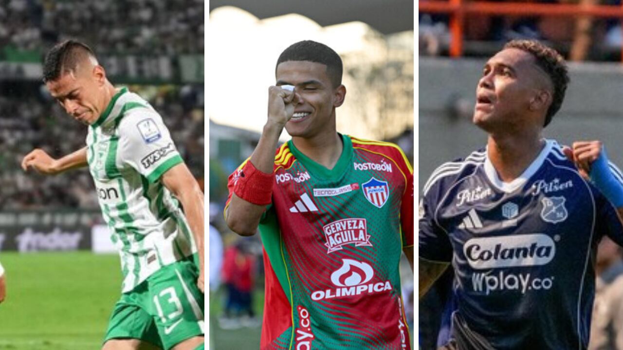 Nacional, Junior y Medellín: tres de los ocho clasificados a cuadrangulares de Liga BetPlay.