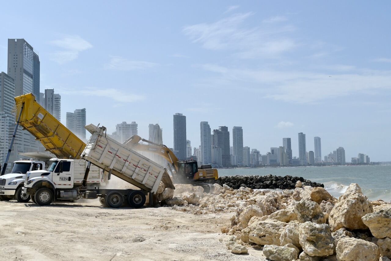 La ANLA, autorizó el dragado para las obras del proyecto de protección costera.