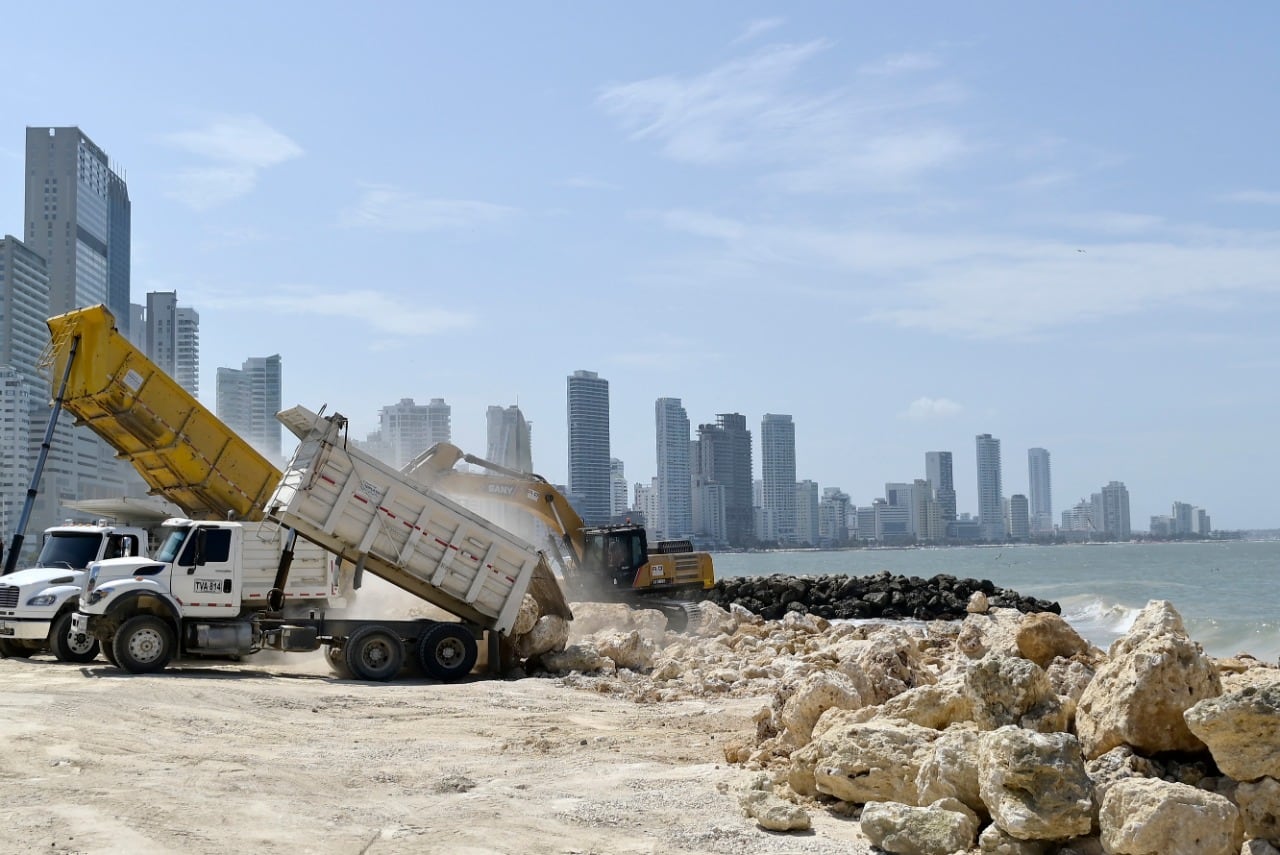 La ANLA, autorizó el dragado para las obras del proyecto de protección costera.